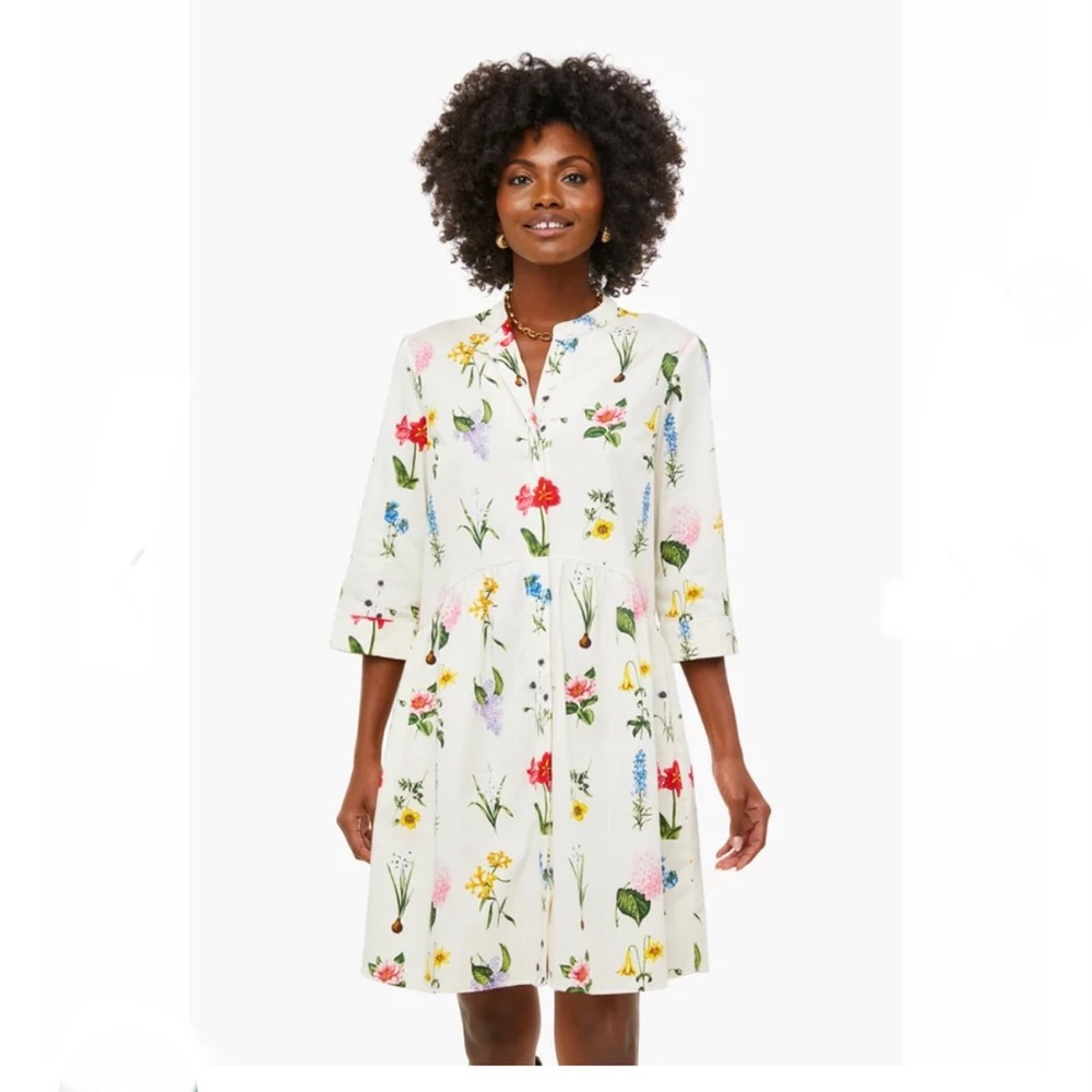 Tuckernuck Royal Shirt Dress in Fresh Buds XXL, NWT